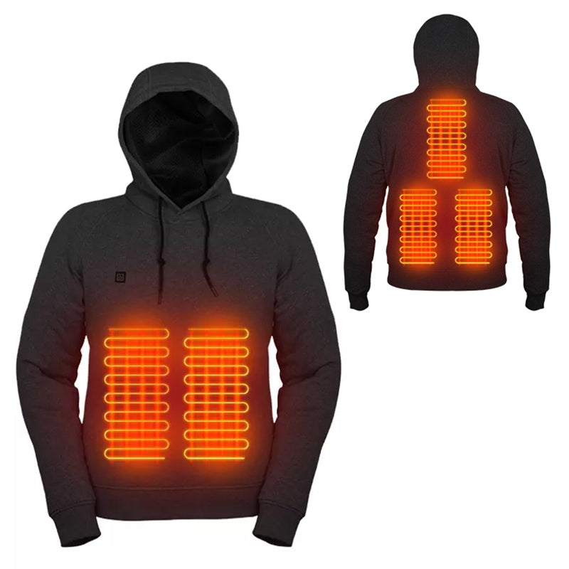 Sweat à capuche chauffant USB 25-45 degrés