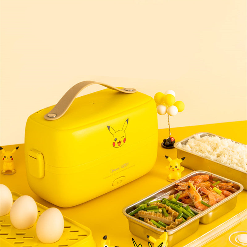 Bento chauffant design Pikachu