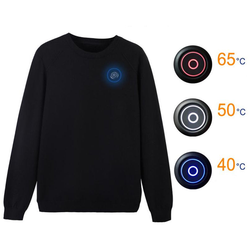 Pull polaire chauffant