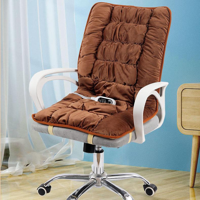 Coussin chauffant électrique pour fauteuil