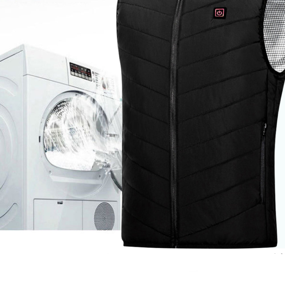 Gilet avec 9 zones de chauffage pour homme