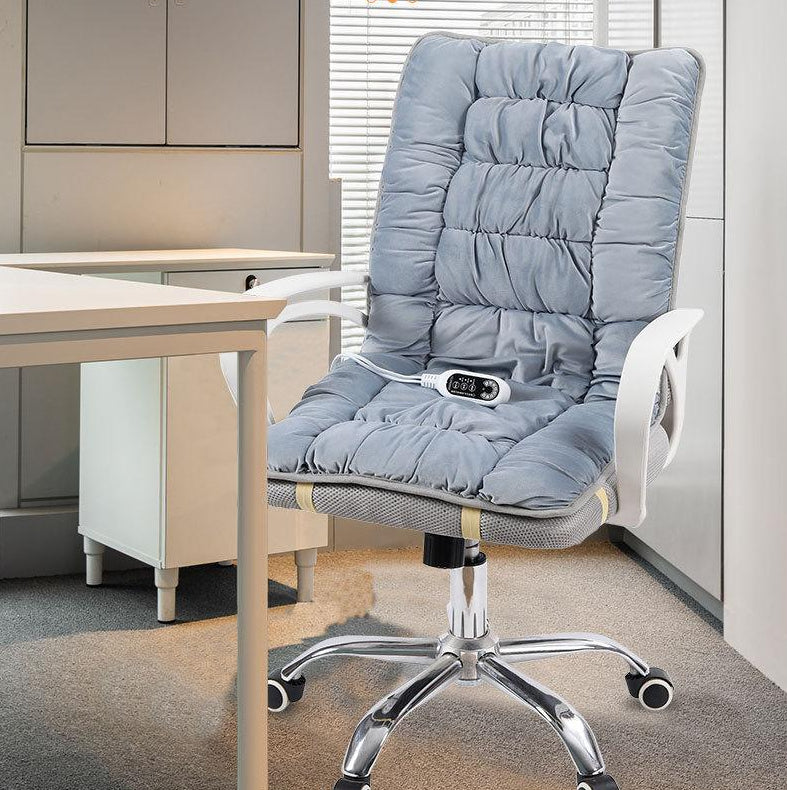 Coussin chauffant électrique pour fauteuil