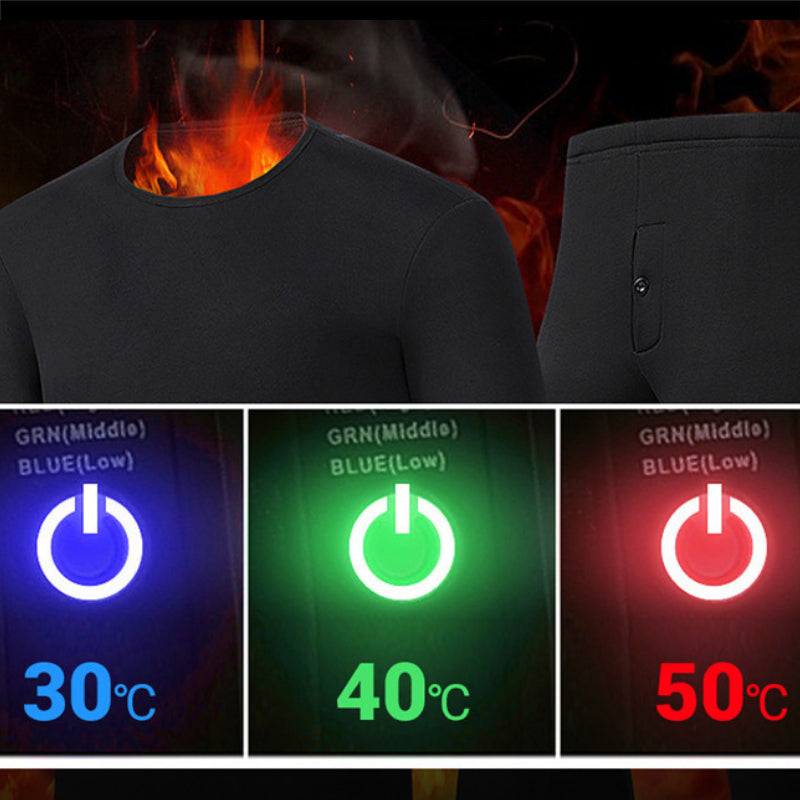 Tee-shirt chauffant en coton pour homme