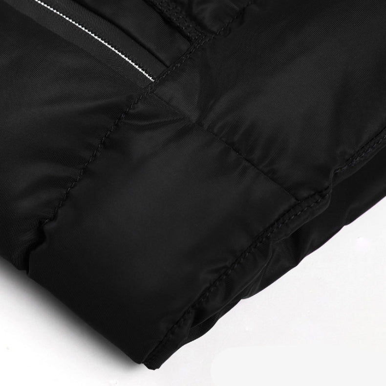 Gilet de moto matelassé et chauffant