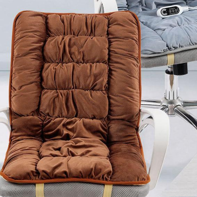 Coussin chauffant électrique pour fauteuil