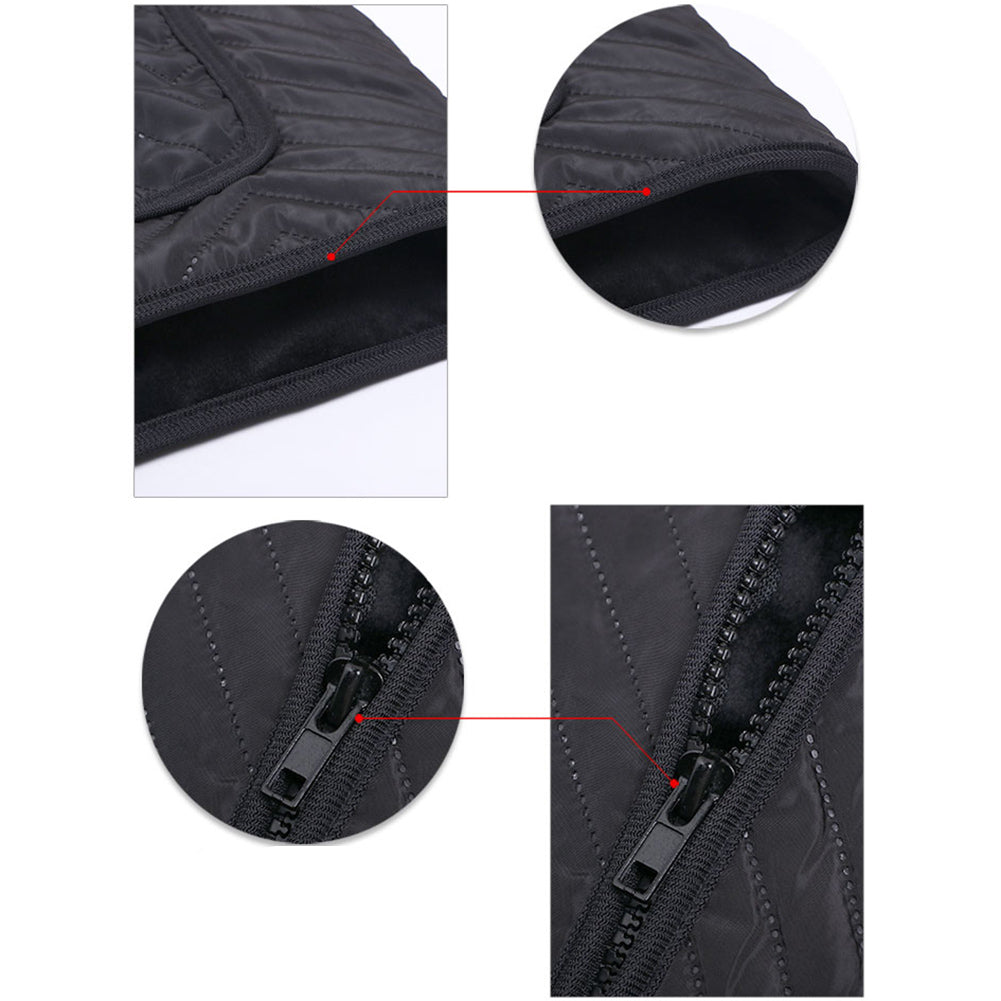 Gilet chauffant col en v pour femme