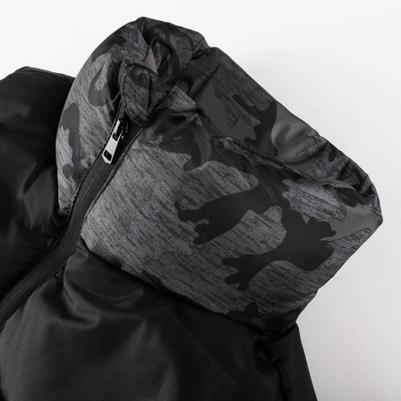 Gilet chauffant de chasse avec motif camouflage