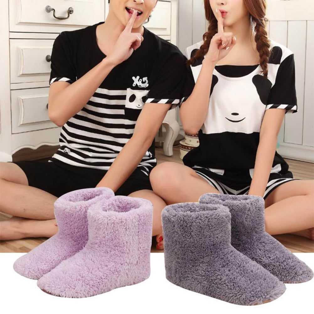 Chaussons chauffants d'intérieur