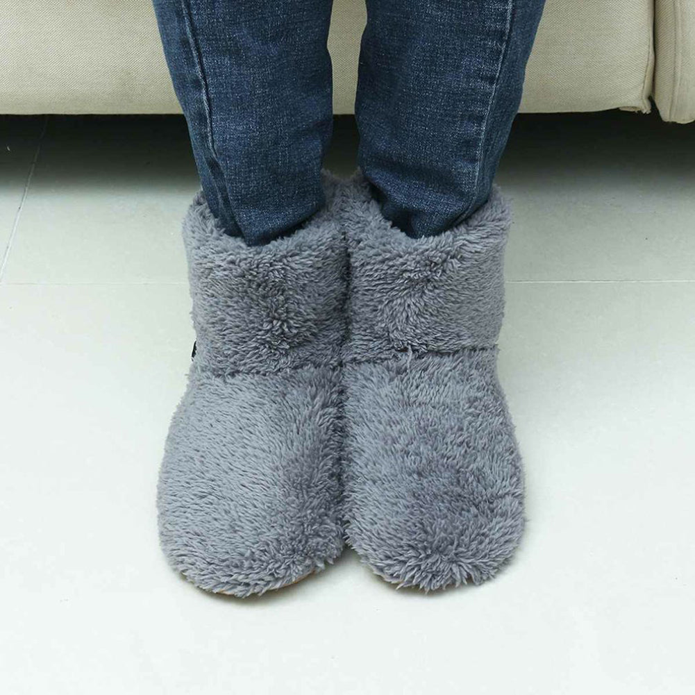 Chaussons chauffants d'intérieur