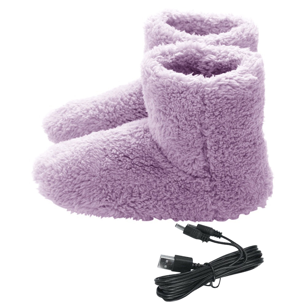 Chaussons chauffants d'intérieur