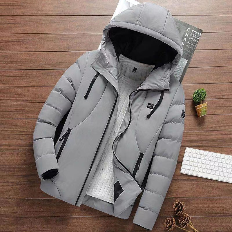 Blouson chauffant à manches longues pour homme