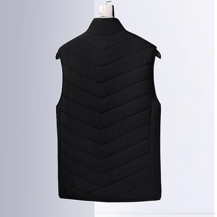 Gilet chauffant USB sans manches pour hommes