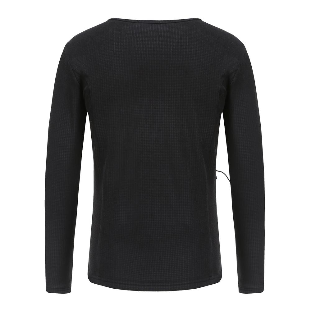 Tee-shirt chauffant à manches longues pour homme