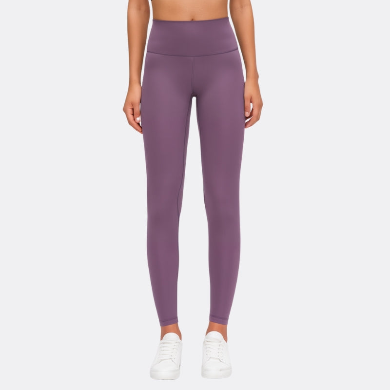 Pantalon chauffant violet pour femme