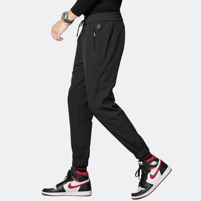 Pantalon chauffant avec cordon de serrage pour homme