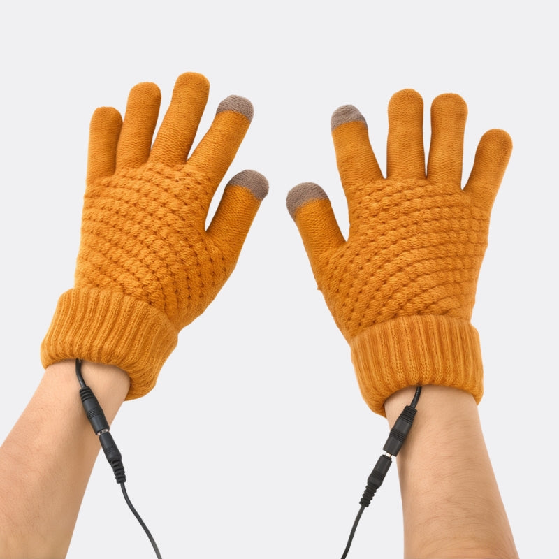 Sous gants électriques tactiles avec feuille chauffante intégrée