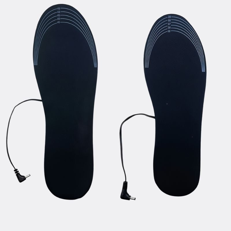 Semelles chauffantes électriques pour chaussures