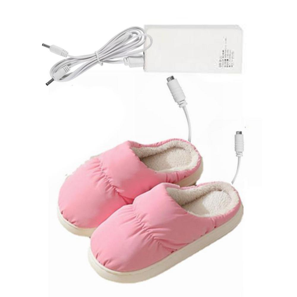Chaussons chauffants électriques USB
