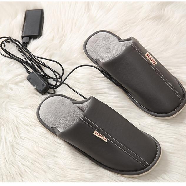 Chaussons chauffants USB pour hommes