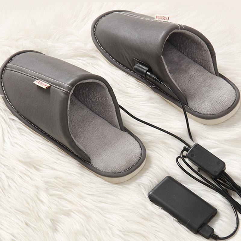 Chaussons chauffants USB pour hommes