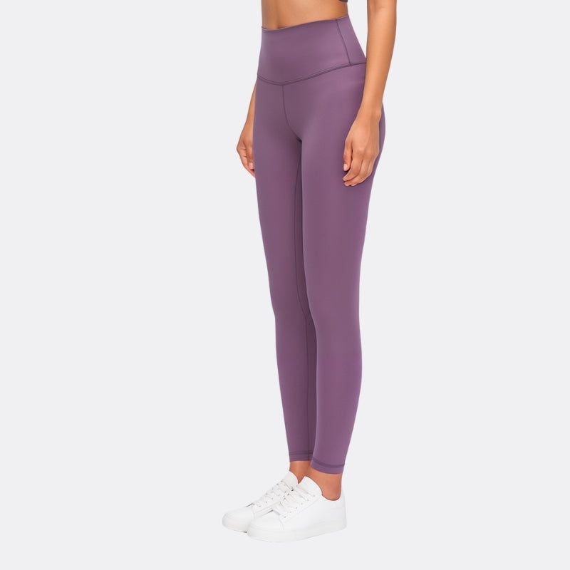 Pantalon chauffant violet pour femme