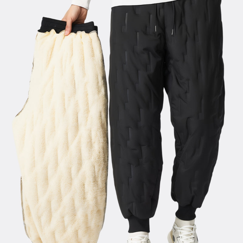 Pantalon chauffant coupe large pour homme