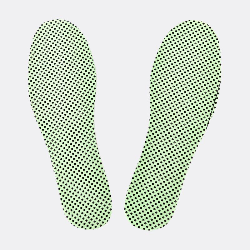 Semelles auto-chauffantes en tourmaline naturelle