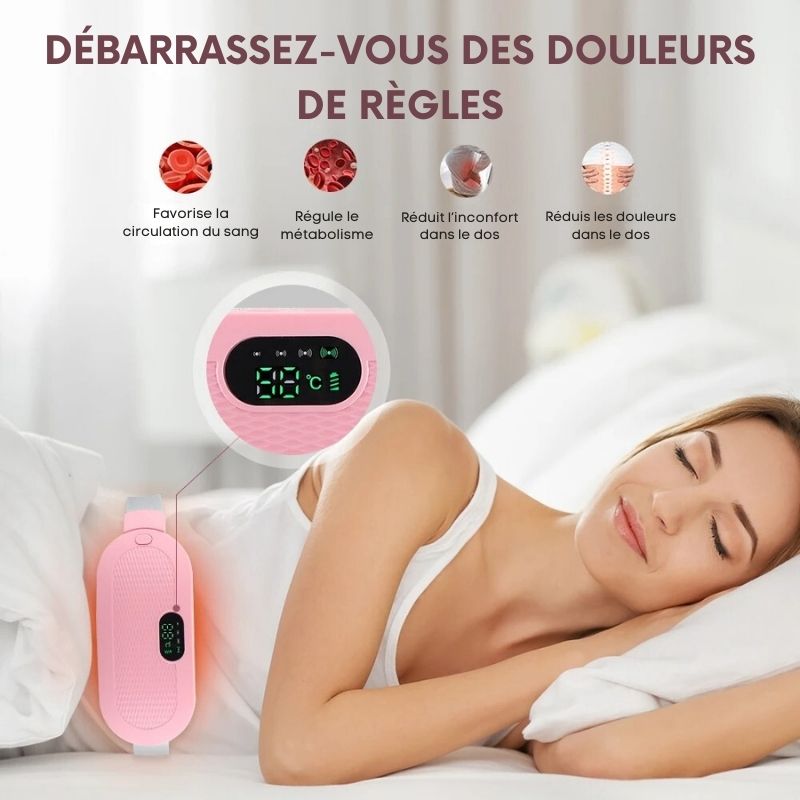 Ceinture chauffante menstruelles pour règles douloureuses