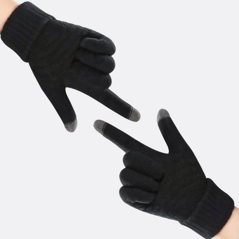 Sous gants électriques tactiles avec feuille chauffante intégrée