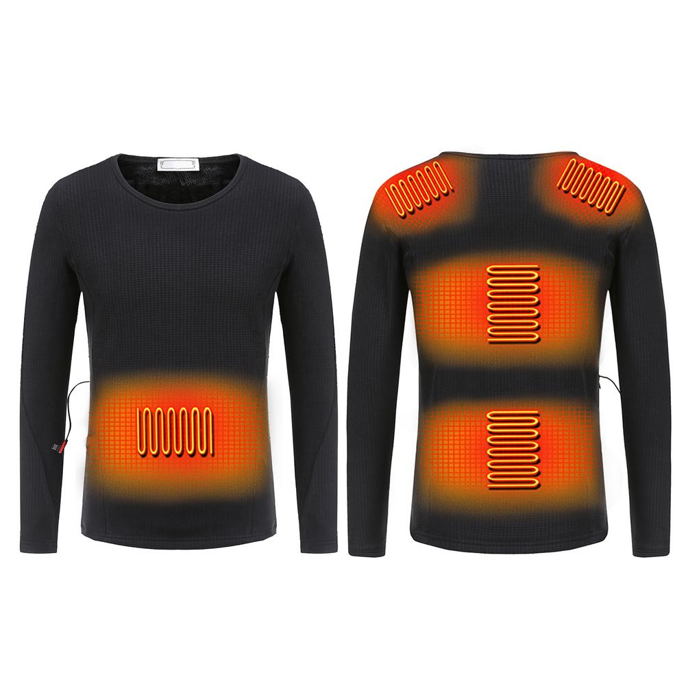 Tee-shirt thermique et chauffant pour femme