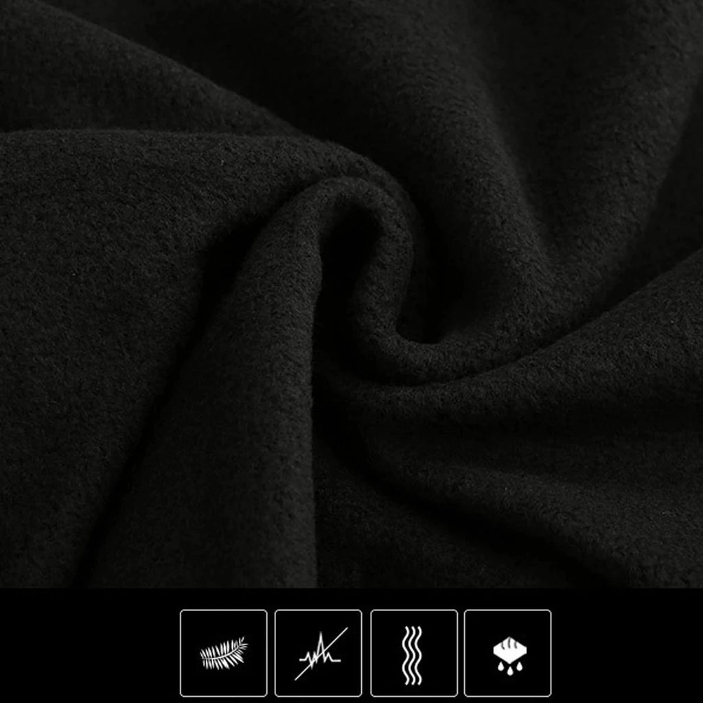 Pull chauffant électrique en polaire à zip