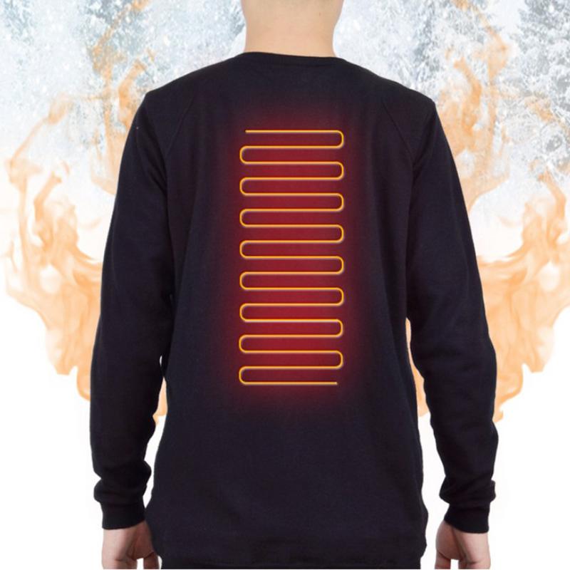Pull polaire chauffant