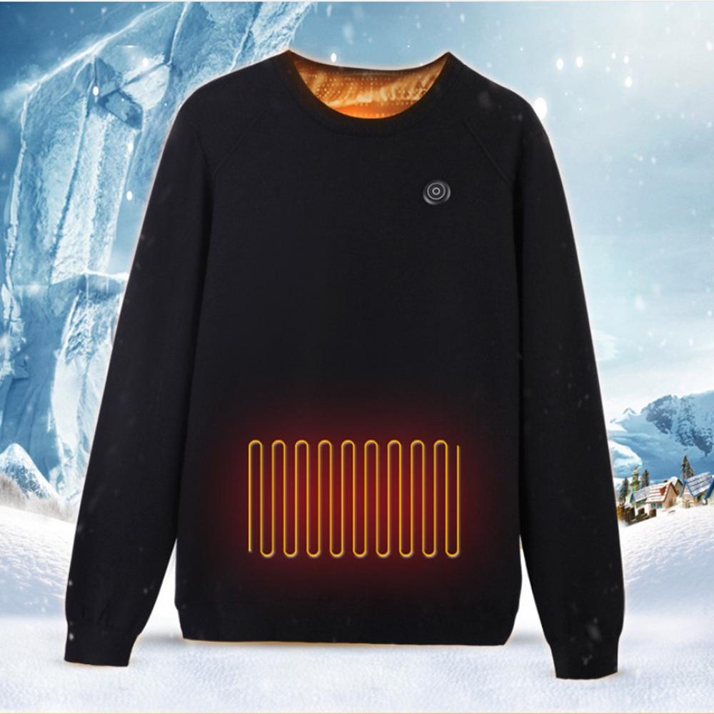 Pull polaire chauffant