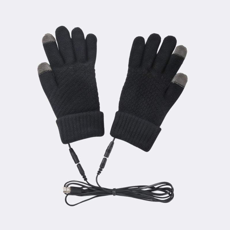 Sous gants électriques tactiles avec feuille chauffante intégrée