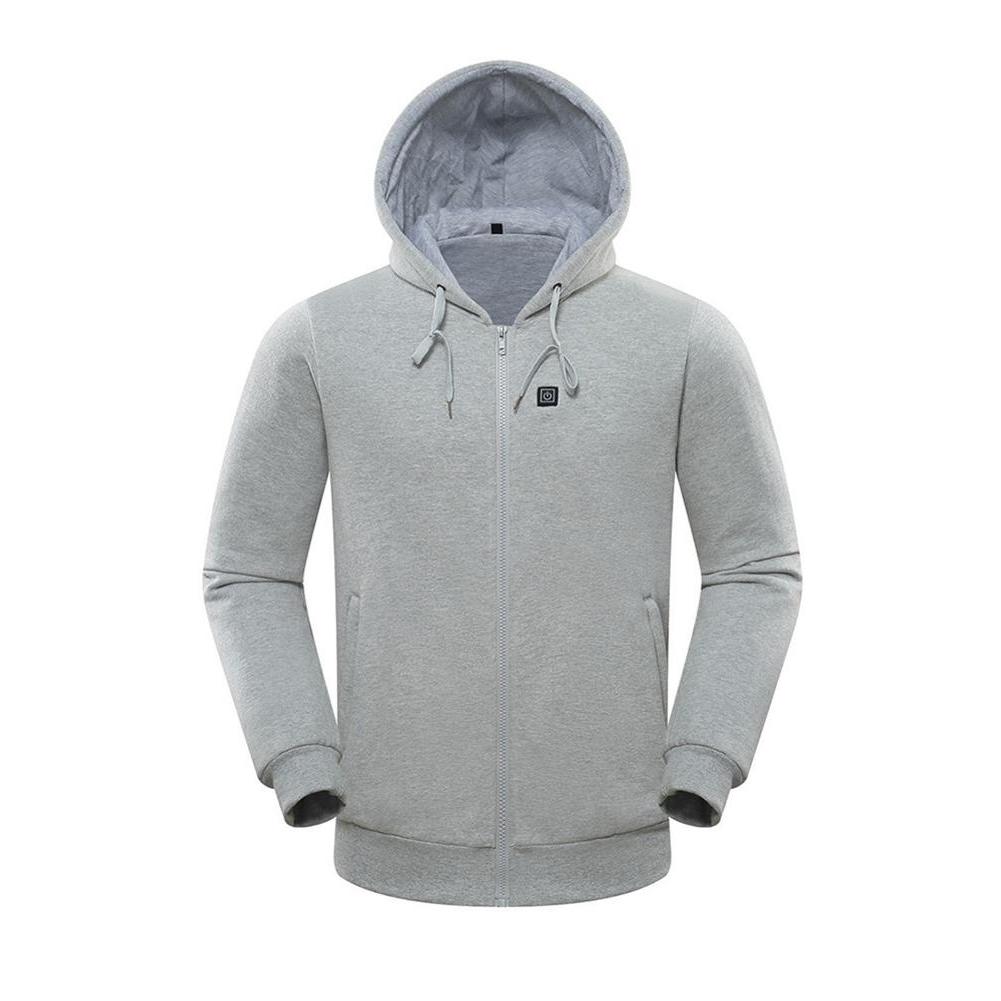 Sweat polaire zippé chauffant