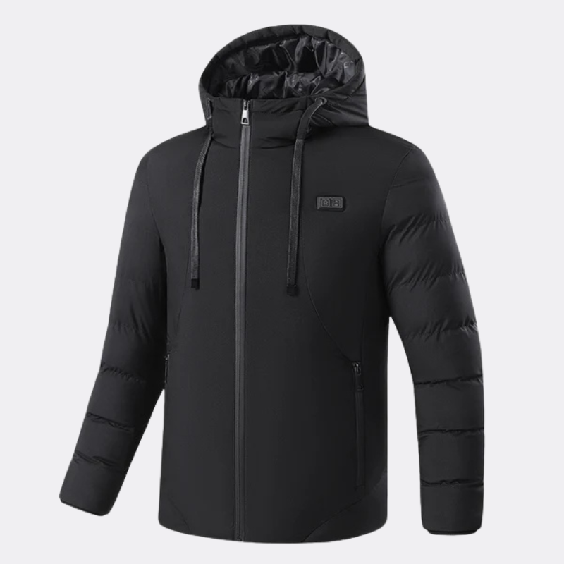 Manteau thermique électrique à trois chaleurs pour hommes