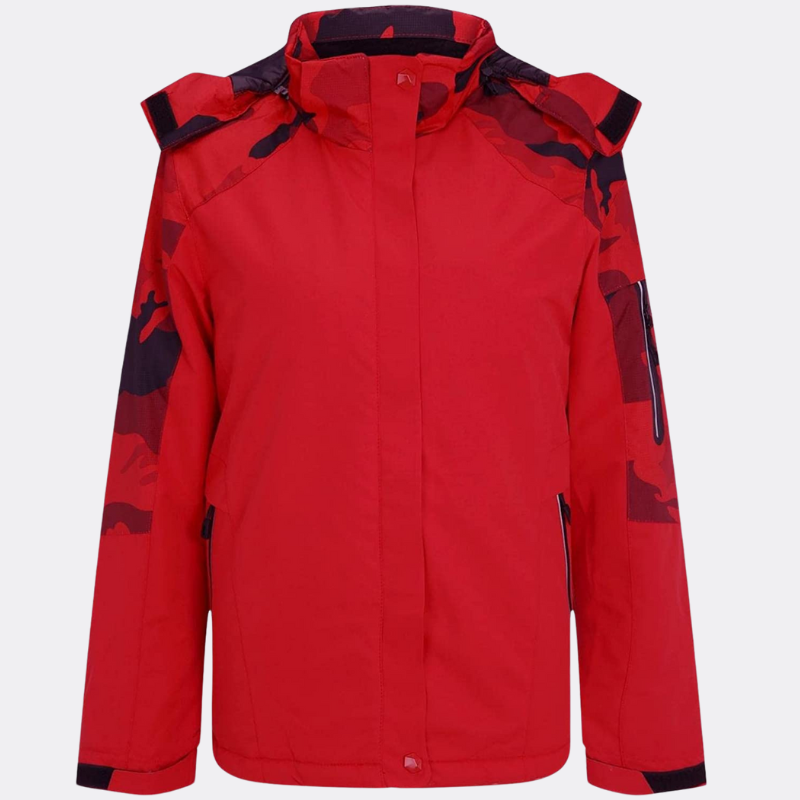 Manteau chauffant et résistant aux intempéries pour homme