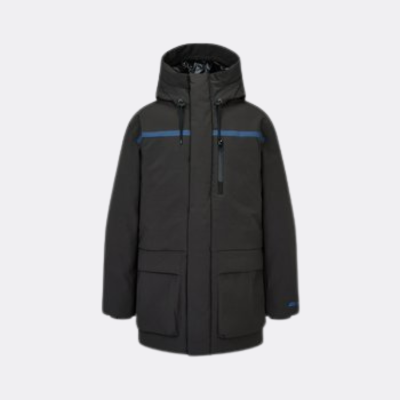 Manteau chauffant avec batterie pour hommes