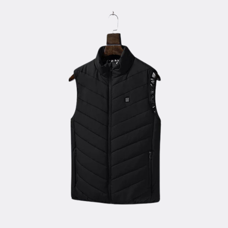 Gilet chauffant USB sans manches pour hommes