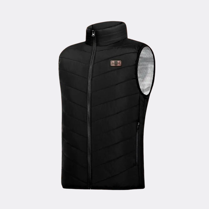 Gilet avec 9 zones de chauffage pour homme