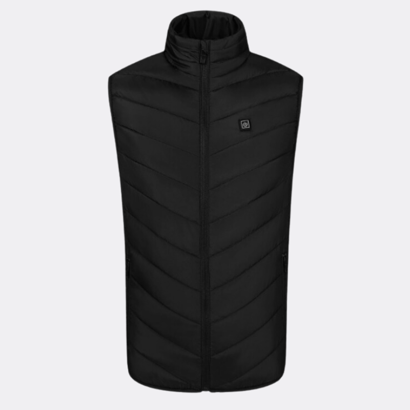 Gilet chauffant sans manches pour homme