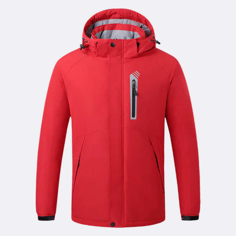 Manteau simple chauffant pour les sorties extérieurs pour hommes