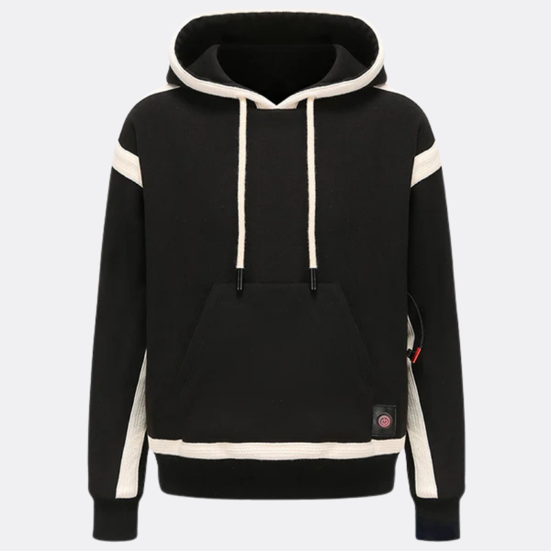 Sweat à capuche chauffants USB pour homme
