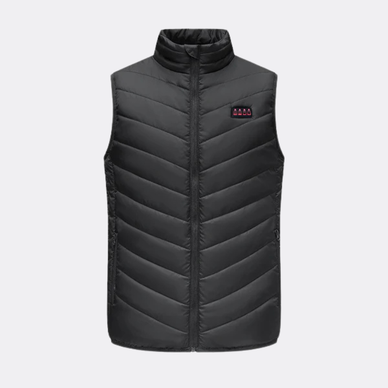 Gilet chauffant matelassé pour femme