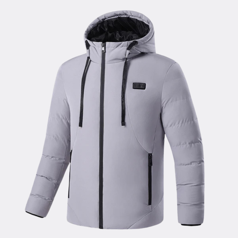 Manteau thermique électrique à trois chaleurs pour hommes