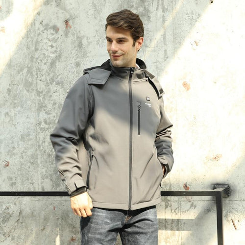 Anorak homme chauffant