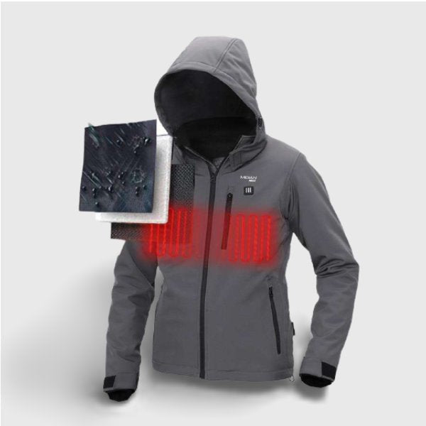 Anorak homme chauffant