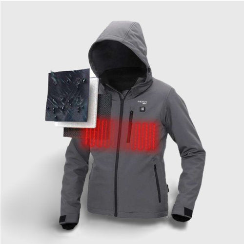 Anorak homme chauffant