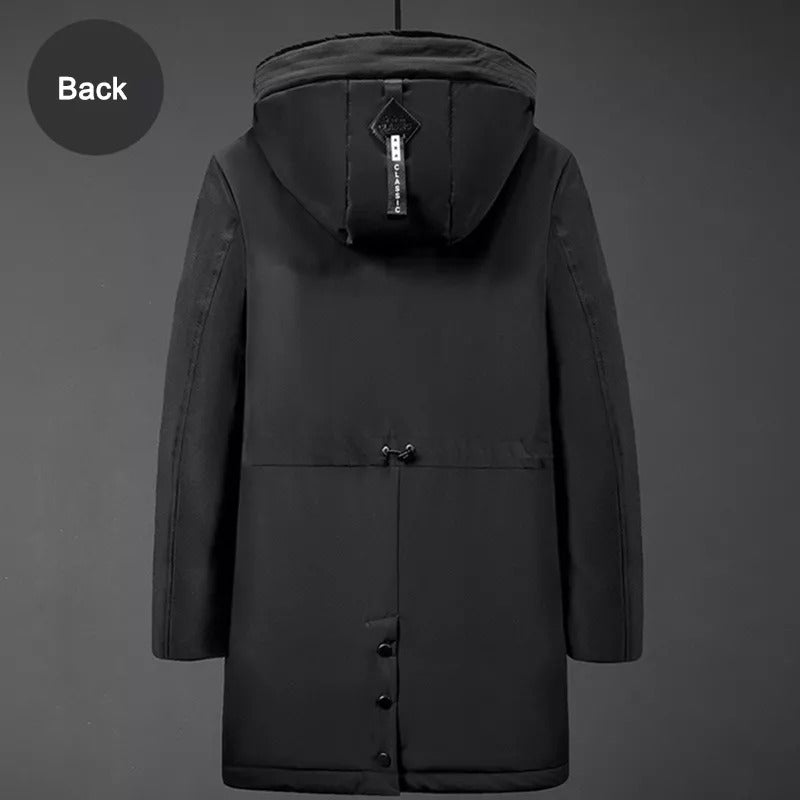 Manteau chauffant électrique homme et femme