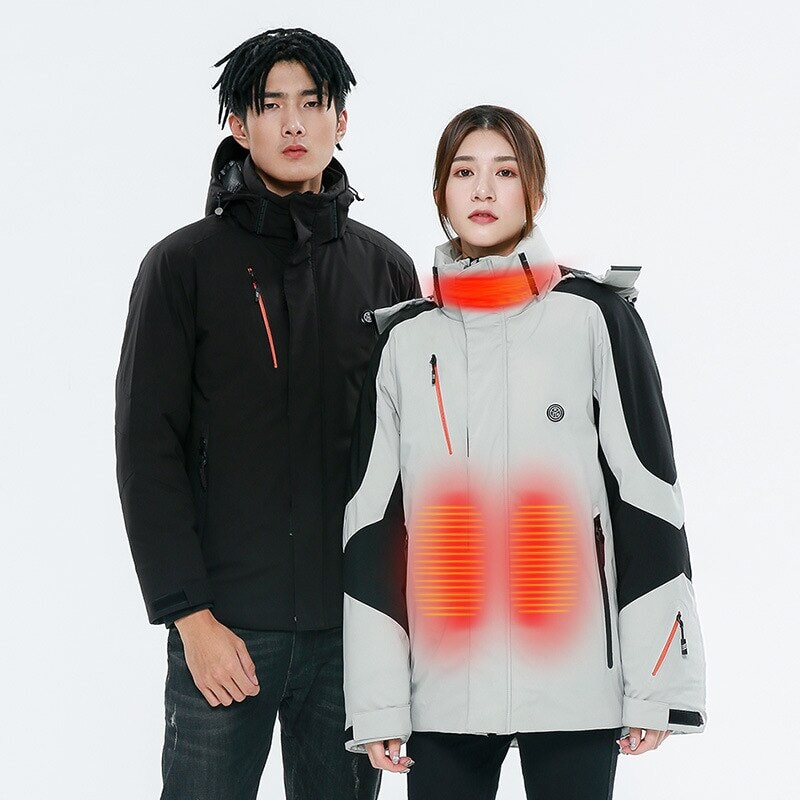 Blouson chauffant USB